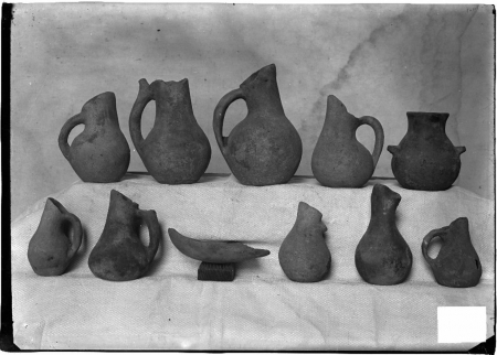 Vasi in ceramica, scavi Taramelli, 1918