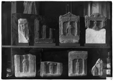 Stele punica, scavi Taramelli
