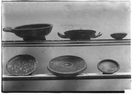 Vasi a vernice nera, scavi Patroni 1904