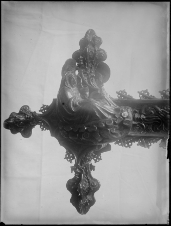 Crocione processionale (particolare), Orafo sardo della fine del secolo XV