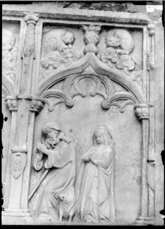 Frammenti scultorei del secolo XIV