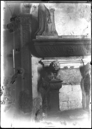 Mausoleo di Emanuele di Castelvì, Scipione Aprile (particolare, 1856)