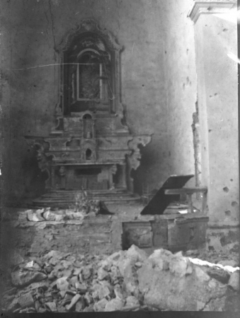 Interno dopo l'incursione anglo-americana del 13 maggio 1943