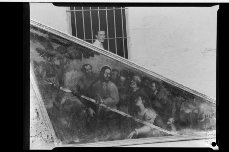 Cristo e l'Emorroissa, Pittore sardo del '600