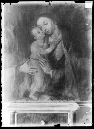 Madonna col Bambino (particolare), Anonimo del XVII secolo (cerchia di A. Ysenbrandt)