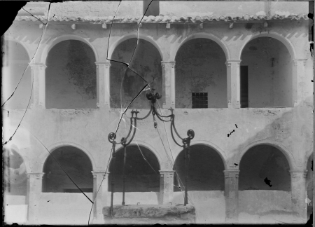 Chiostro e fontana, 1908