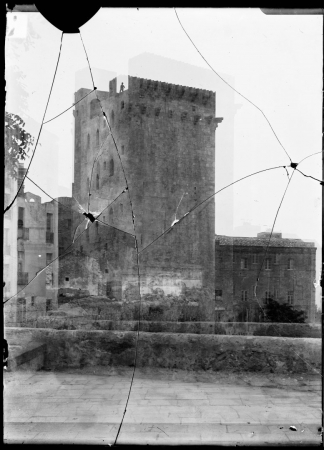Torre durante i lavori