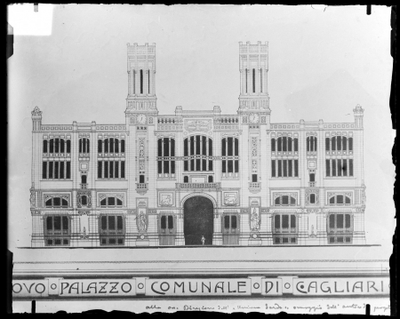 Nuovo Palazzo municipale, disegno