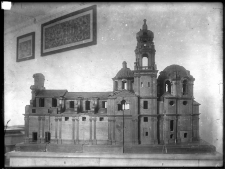 Bozzetto in legno della Basilica di Bonaria