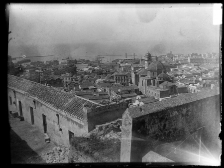 Veduta del quartiere di Stampace, ante 1938
