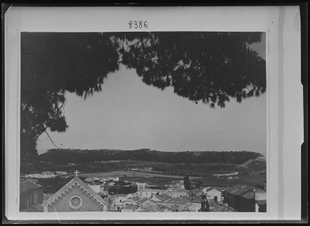 Veduta di Monte Urpinu e Villanova